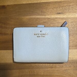 Kate Spade Sky Blue Leather Wallet